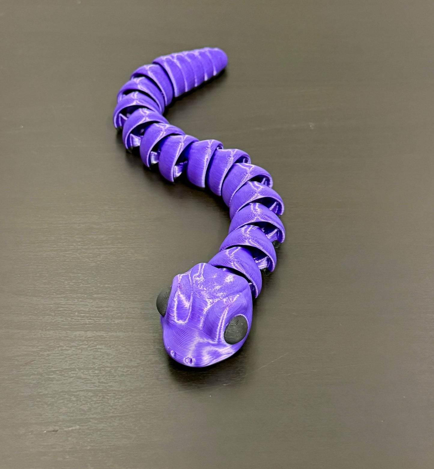 3D - Tulostettu DRAGONIX - Fidget Flexi Mato 25cm - PRINT NORDICA