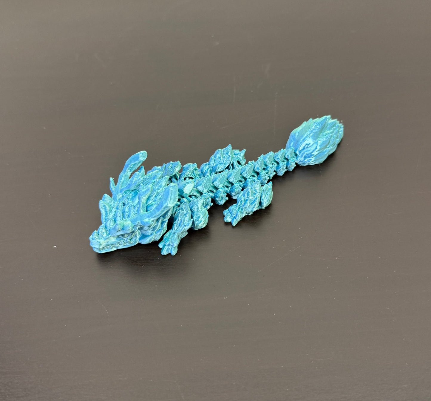 DRAGONIX - "Artsi" Fidget lohikäärme 15/19/25cm (metallihohto) - PRINT NORDICA