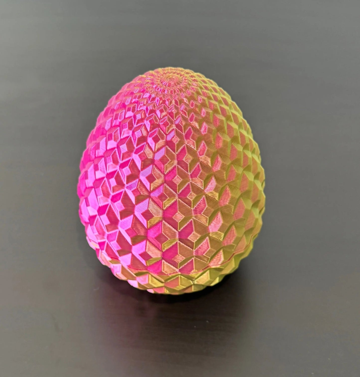 DRAGONIX - Metallinhohtoinen Lohikäärmeen Muna, Koot S, M, L (metallihohto) - PRINT NORDICA