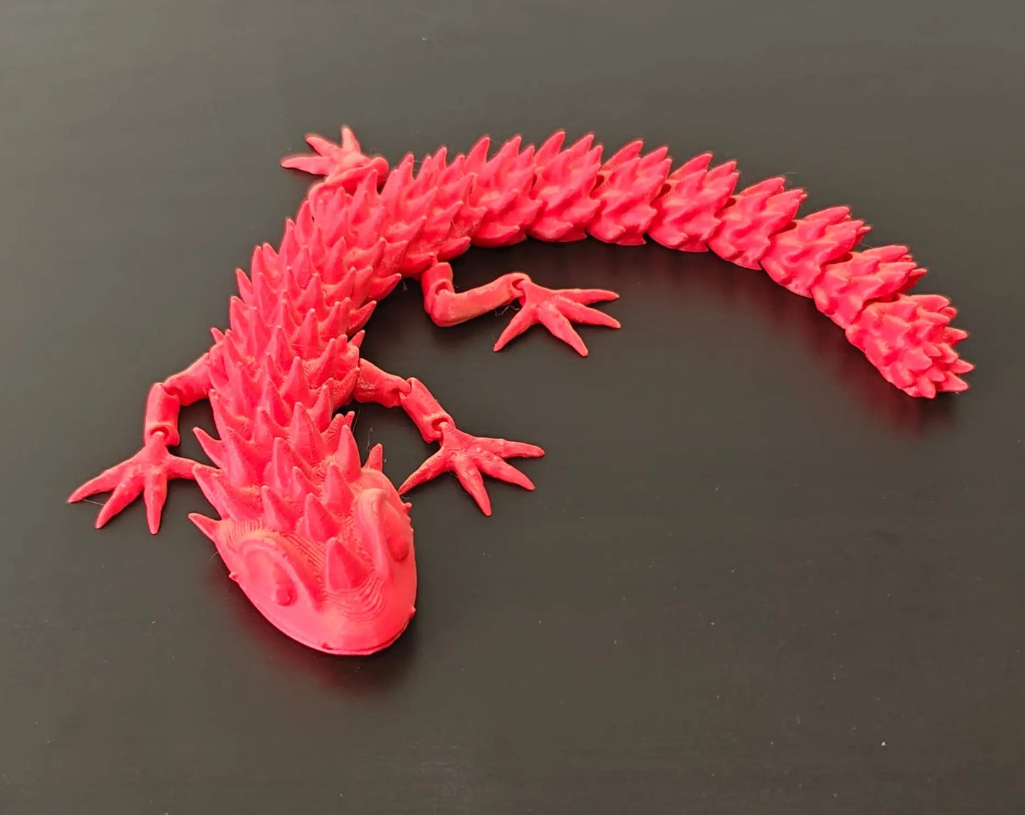 DRAGONIX - "Pasi" Fidget Gekko 26 cm (kaksivärinen) - PRINT NORDICA