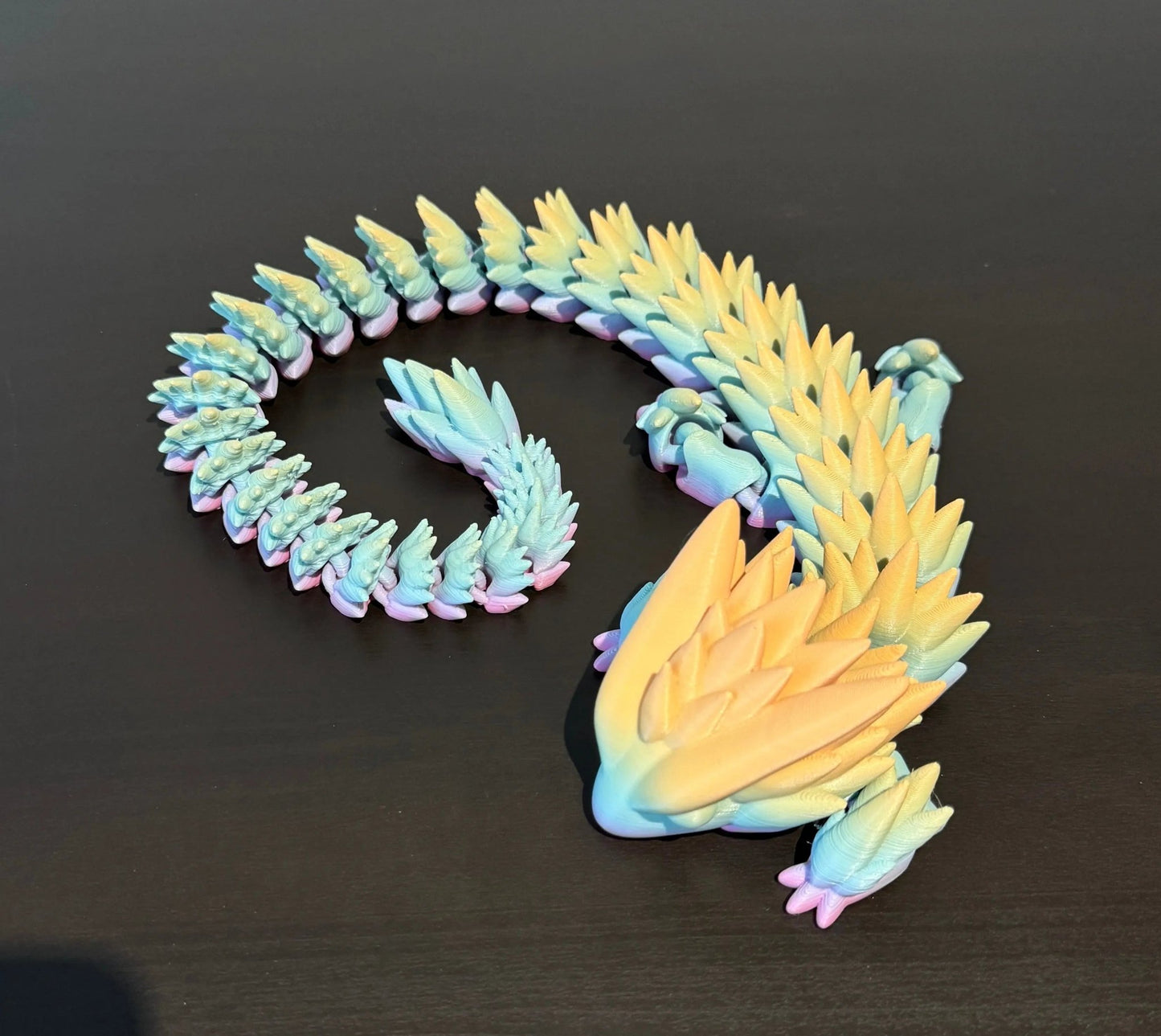 DRAGONIX - "Pena" Fidget Lohikäärme 50 cm - PRINT NORDICA