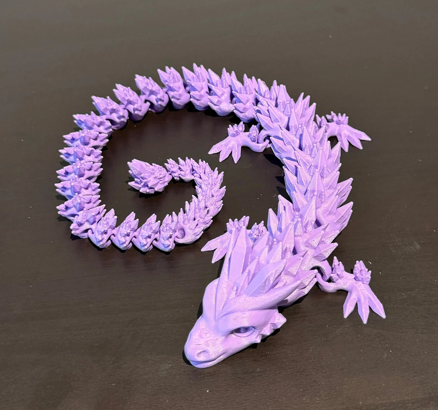 DRAGONIX - "Pentti" Fidget Lohikäärme 46 cm ja 75 cm (yksivärinen) - PRINT NORDICA