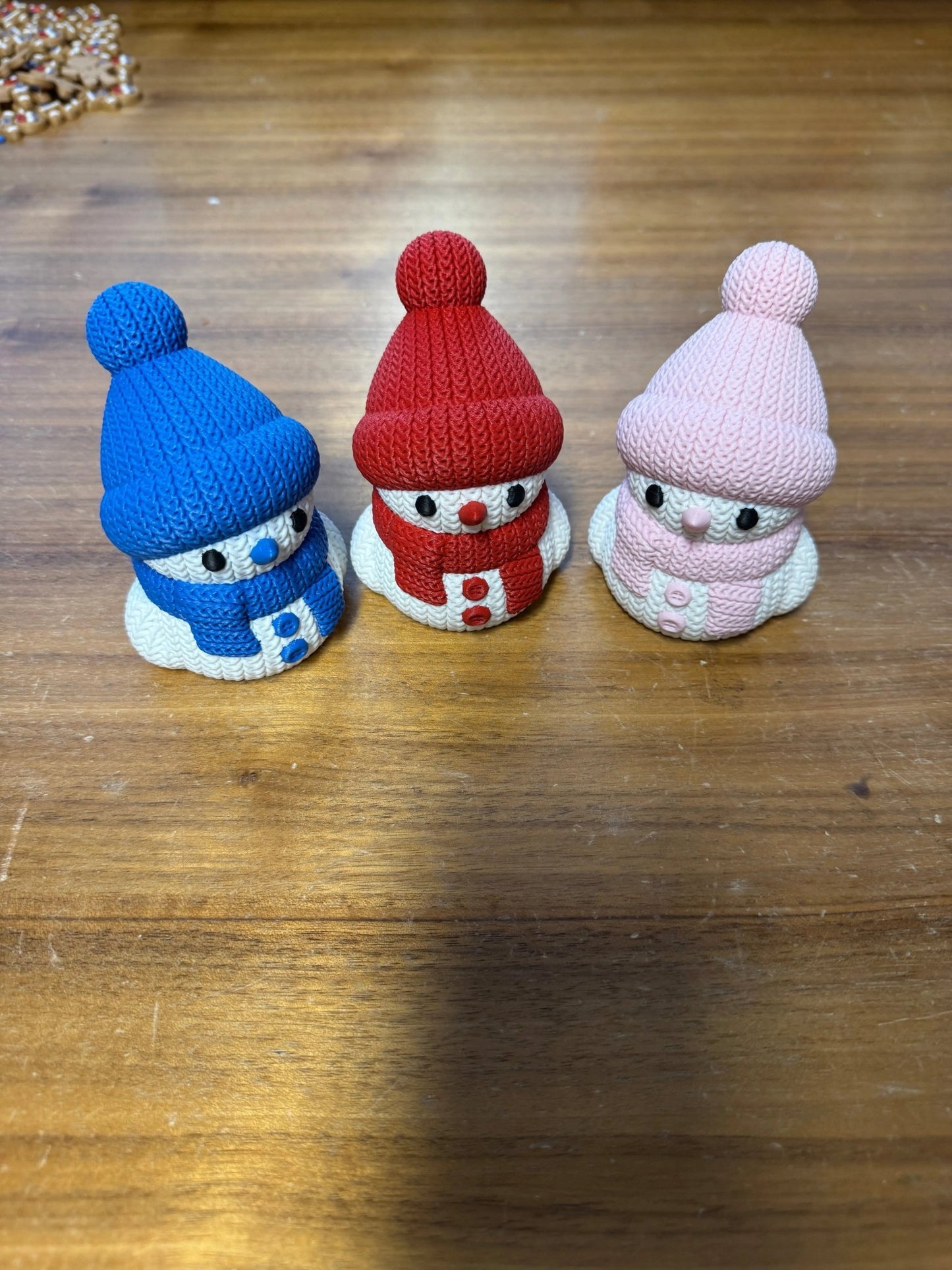 ”Kudottu” lumiukko - PRINT NORDICA