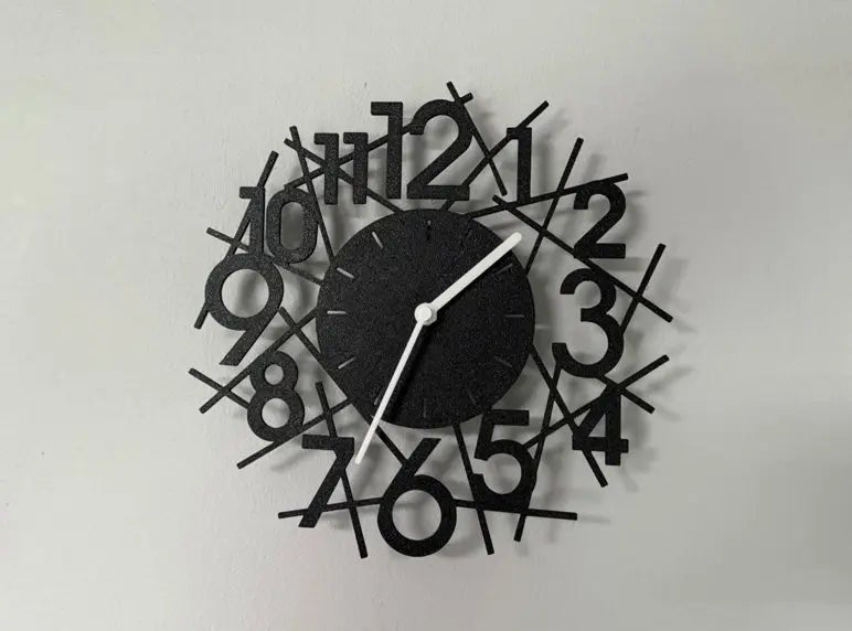 Moderni Seinäkello (malli 2) - PRINT NORDICA