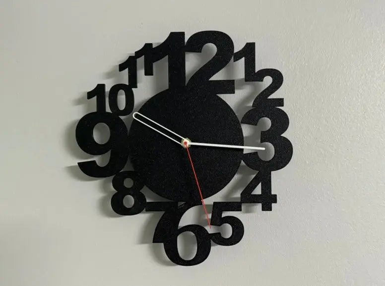 Moderni Seinäkello (malli 4) - PRINT NORDICA