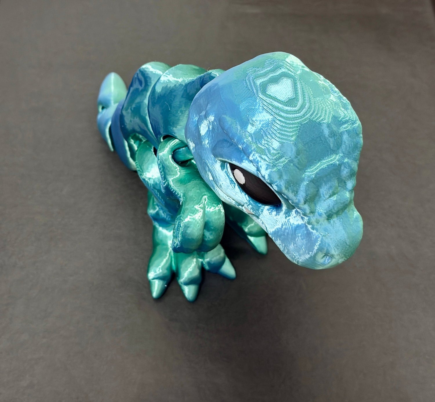 2 - LAATU - 3D - Tulostettu XL Dinosaurus - PRINT NORDICA