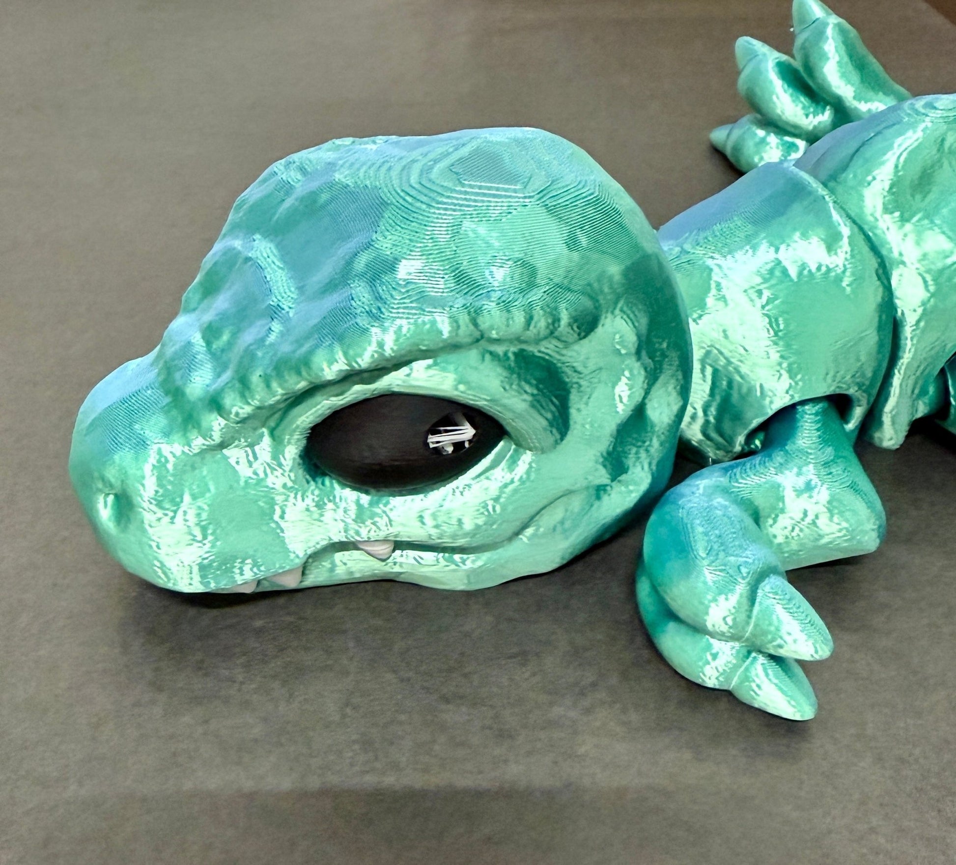 2 - LAATU - 3D - Tulostettu XL Dinosaurus - PRINT NORDICA