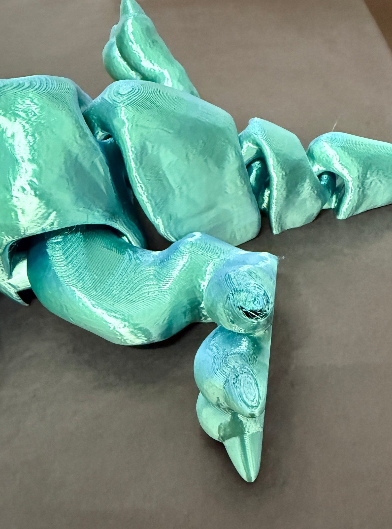 2 - LAATU - 3D - Tulostettu XL Dinosaurus - PRINT NORDICA