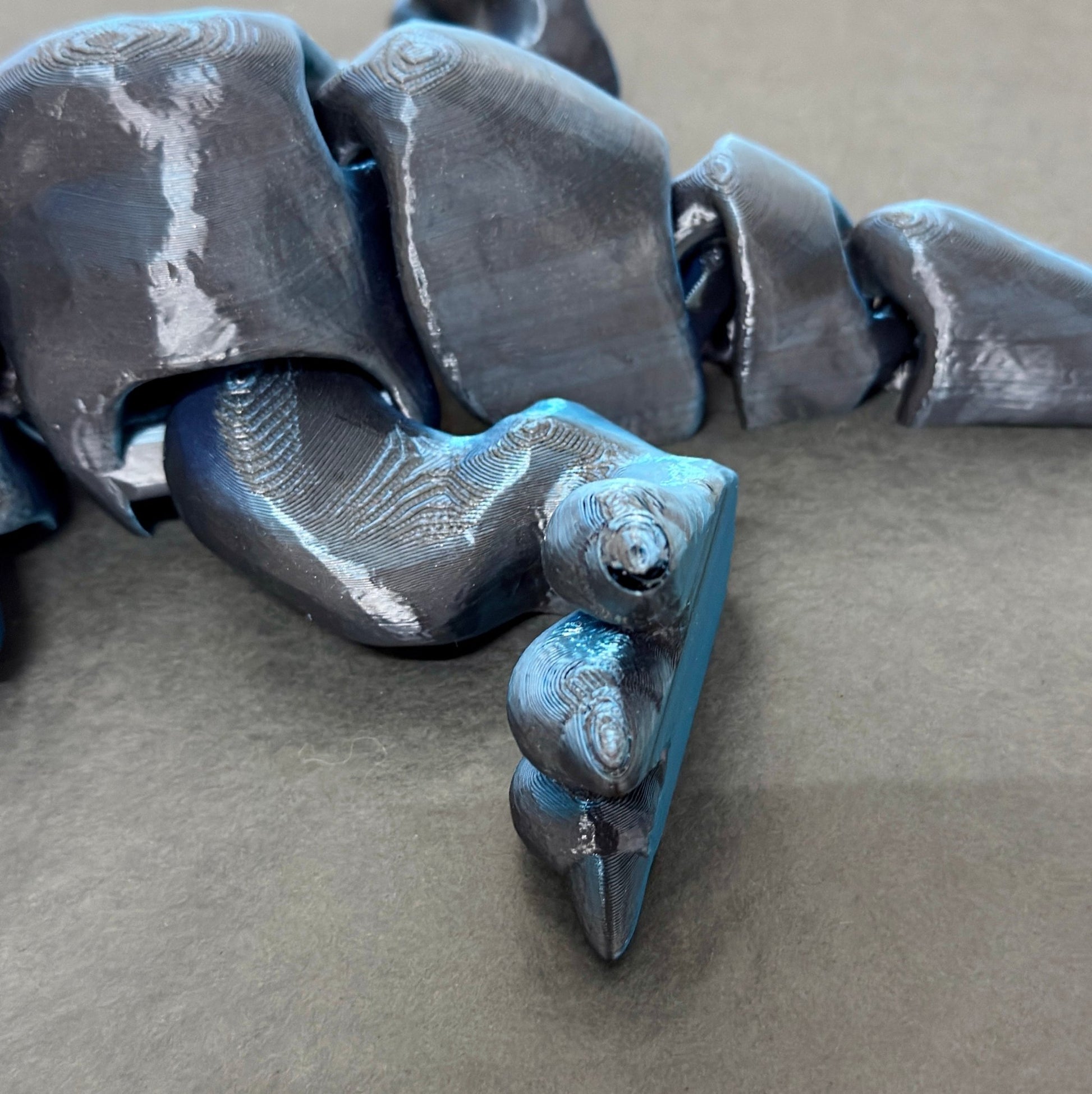 2 - LAATU - 3D - Tulostettu XL Dinosaurus (Kopio) - PRINT NORDICA
