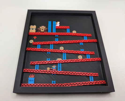 Donkey Kong/Mario teemainen koristetaulu