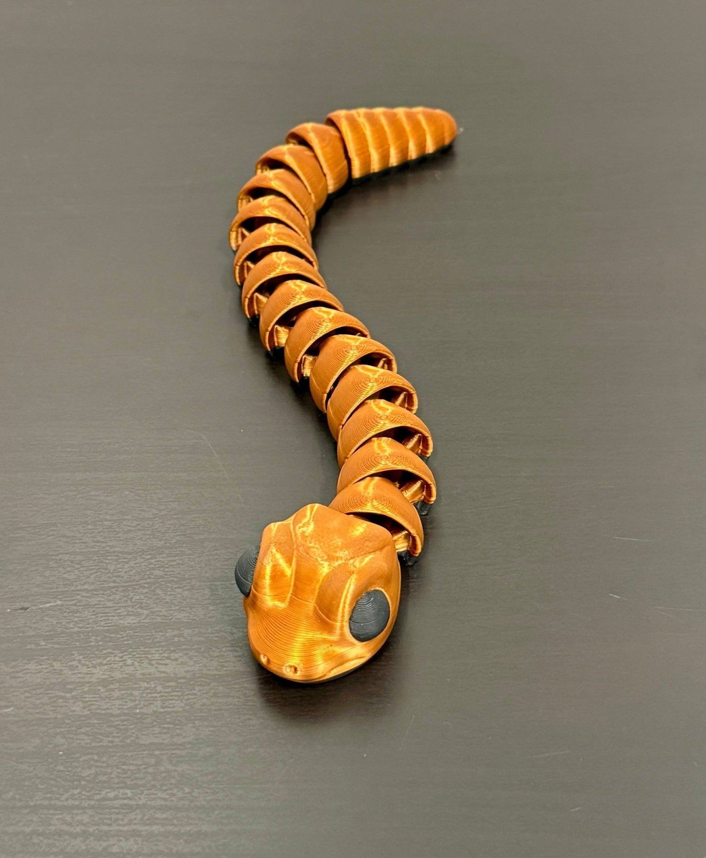 3D - Tulostettu DRAGONIX - Fidget Flexi Mato 25cm - PRINT NORDICA