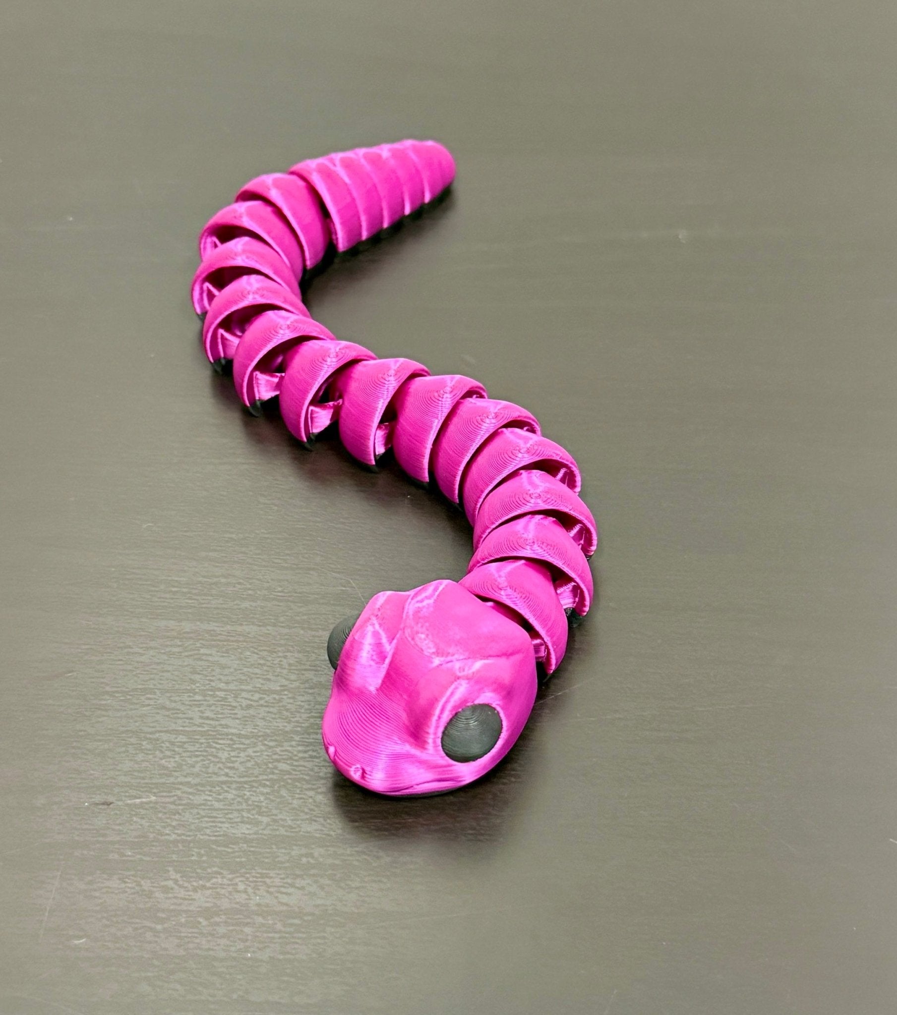 3D - Tulostettu DRAGONIX - Fidget Flexi Mato 25cm - PRINT NORDICA