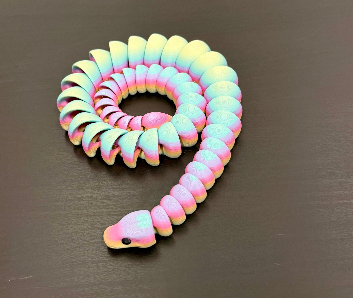 3D - Tulostettu DRAGONIX - Fidget Käärme 54cm - PRINT NORDICA