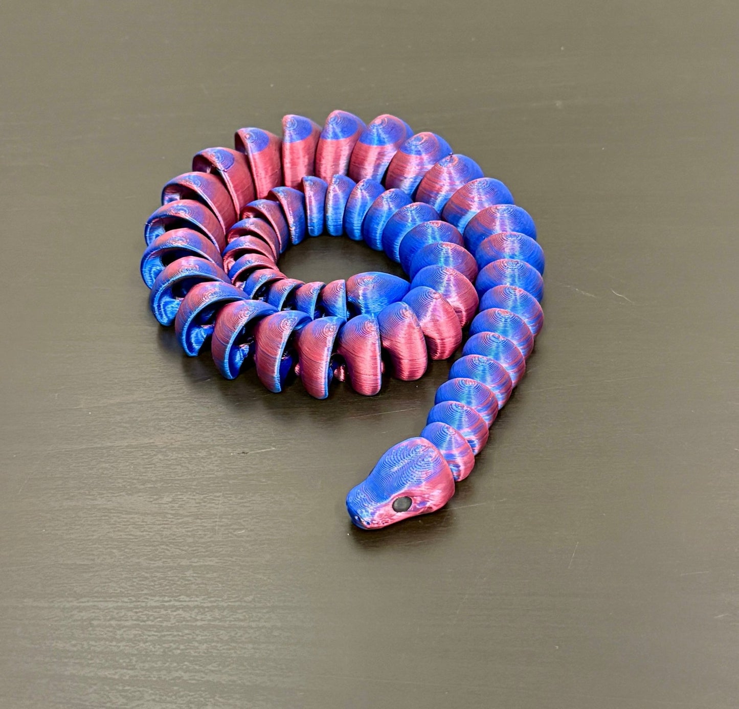 3D - Tulostettu DRAGONIX - Fidget Käärme 54cm - PRINT NORDICA