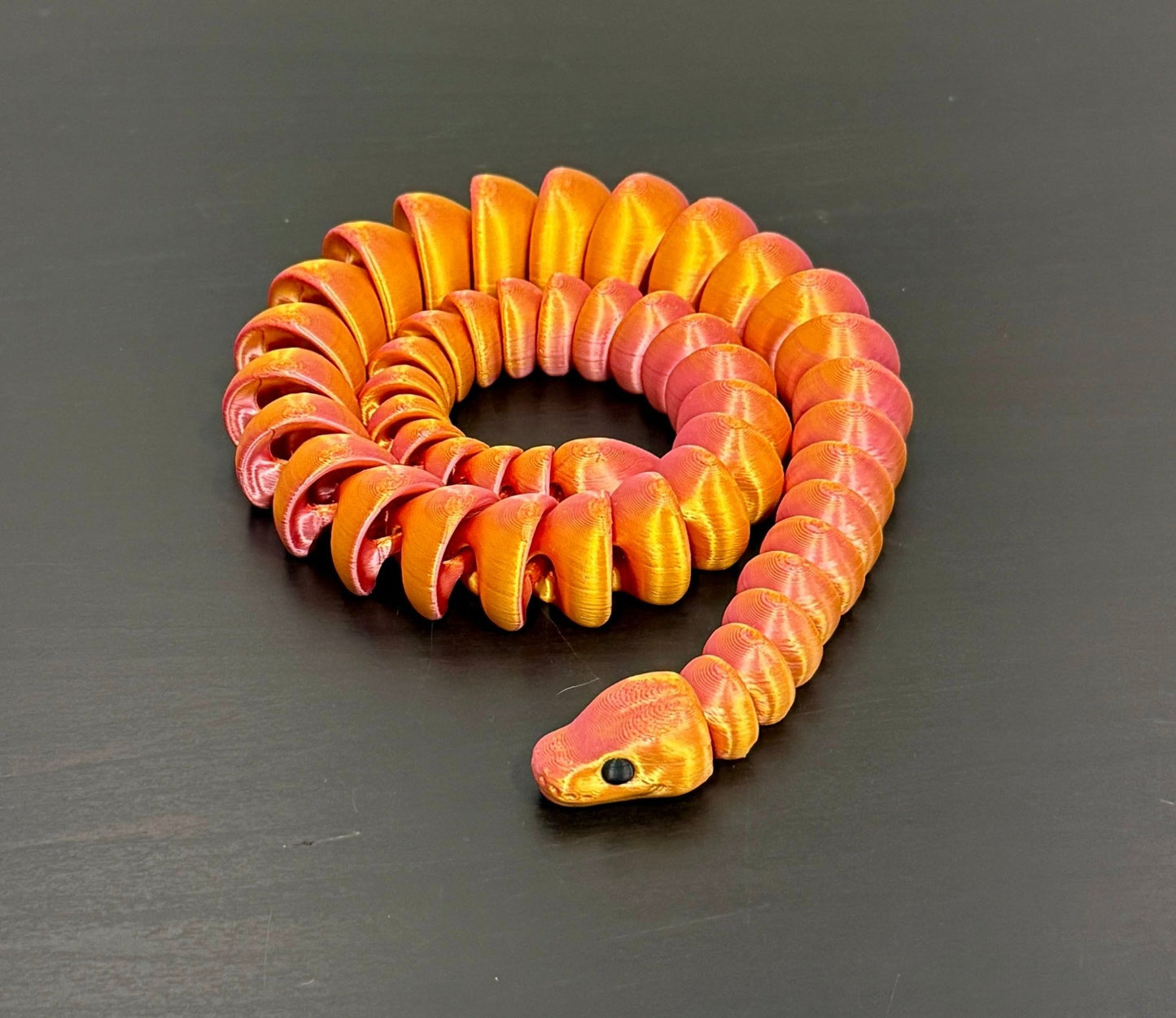 3D - Tulostettu DRAGONIX - Fidget Käärme 54cm - PRINT NORDICA