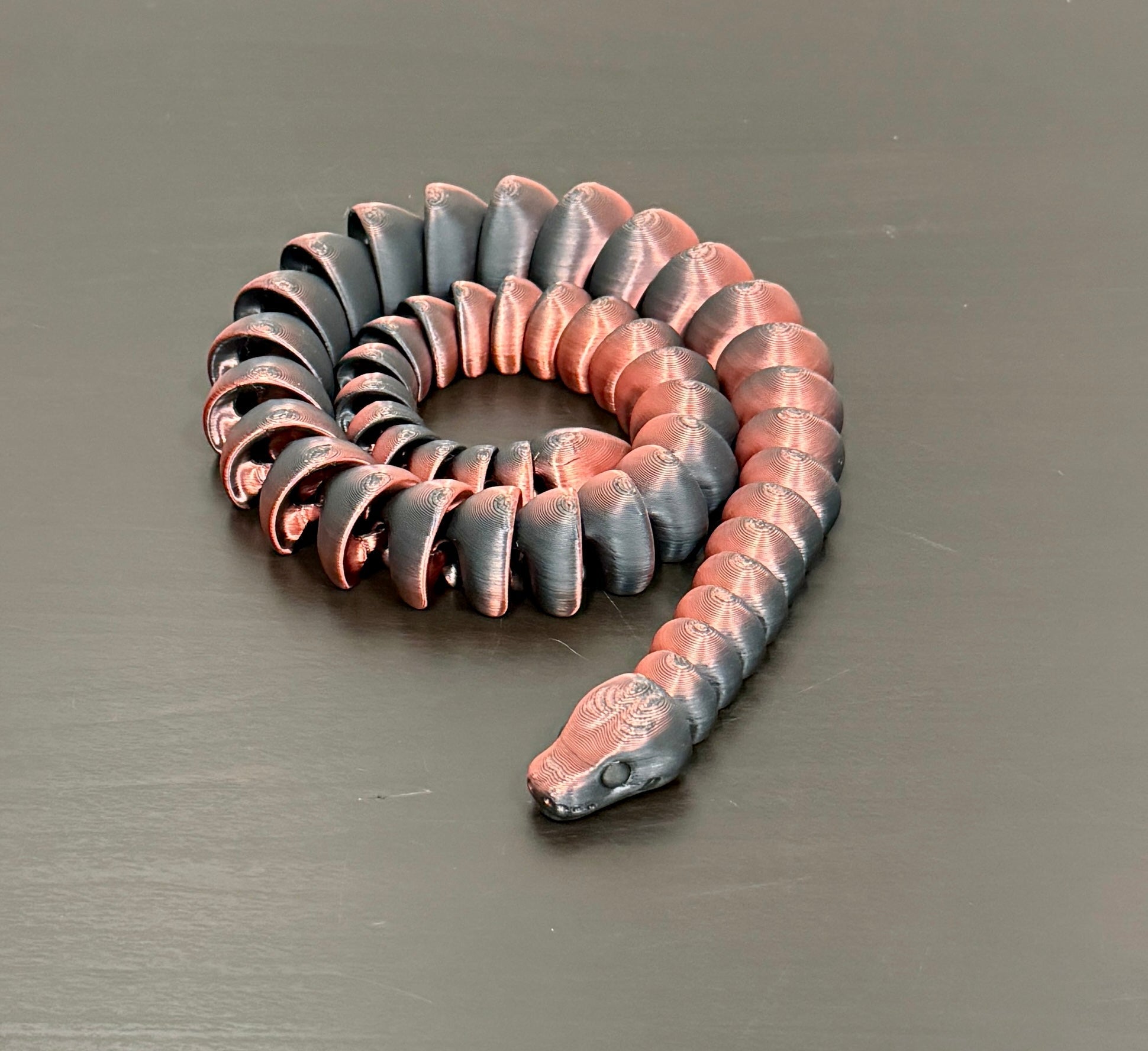 3D - Tulostettu DRAGONIX - Fidget Käärme 54cm - PRINT NORDICA