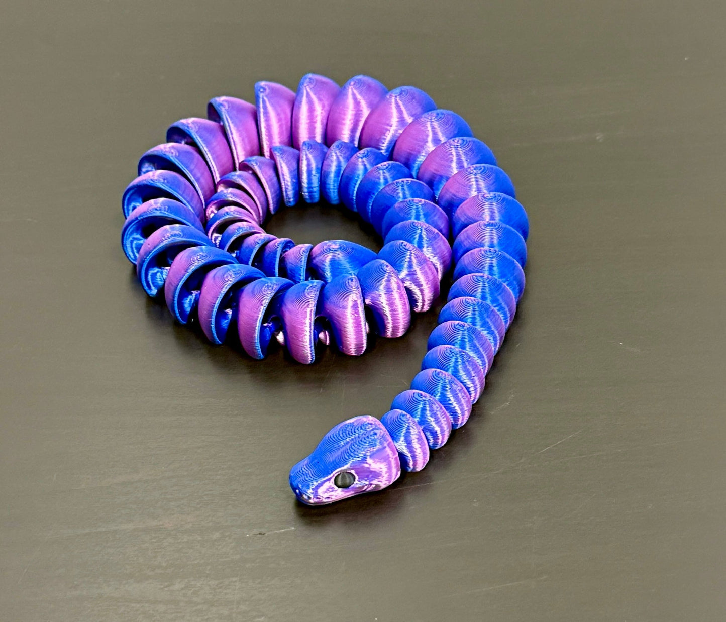 3D - Tulostettu DRAGONIX - Fidget Käärme 54cm - PRINT NORDICA