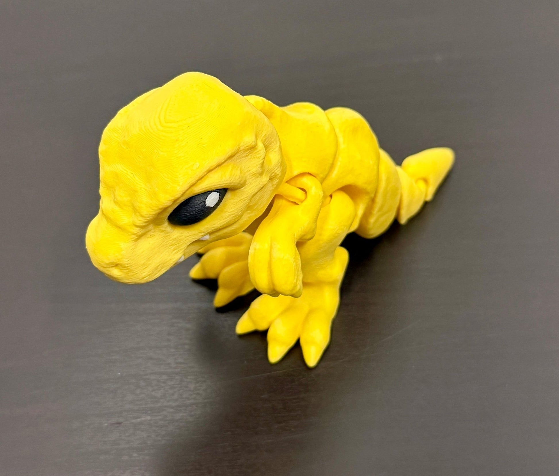 3D - Tulostettu DRAGONIX - "Leo" Fidget T - Rex Dinosaurus 5/9/13/17cm - PRINT NORDICA