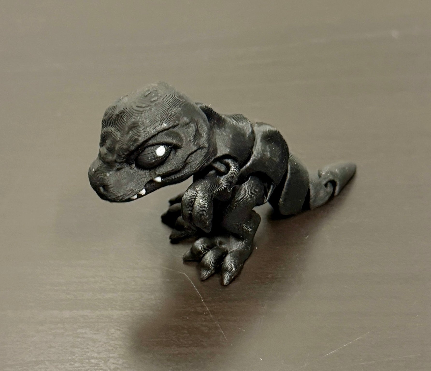 3D - Tulostettu DRAGONIX - "Leo" Fidget T - Rex Dinosaurus 5/9/13/17cm - PRINT NORDICA