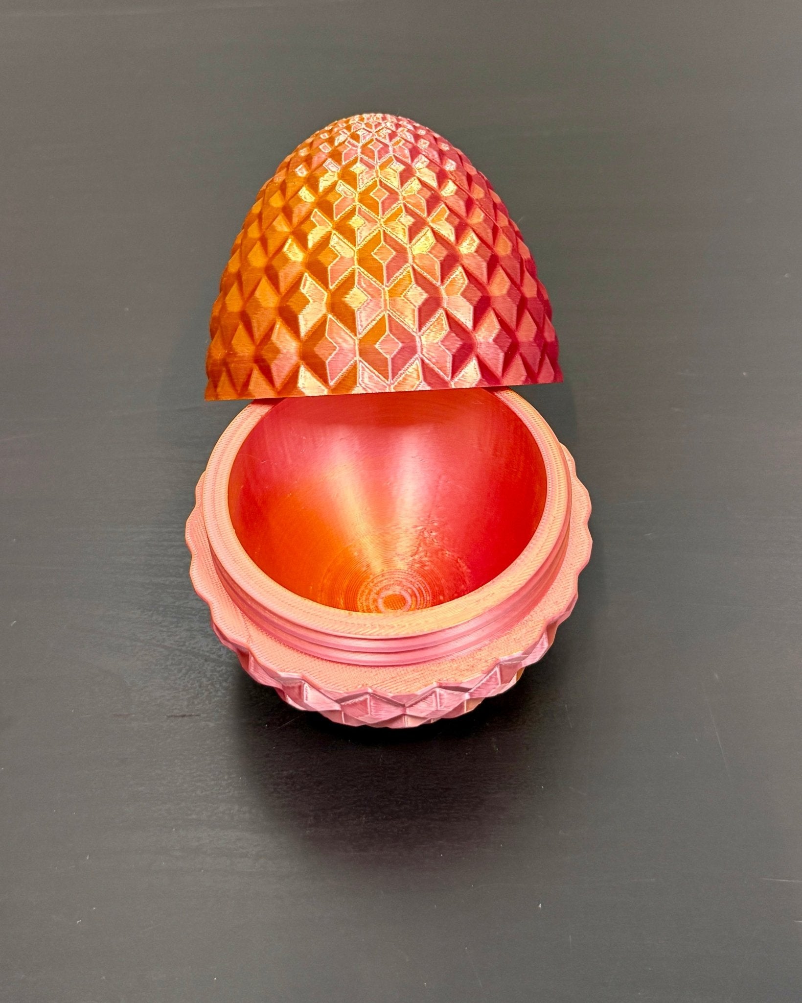 3D - Tulostettu DRAGONIX - Metallinhohtoinen Lohikäärmeen Muna (metallihohto) - PRINT NORDICA