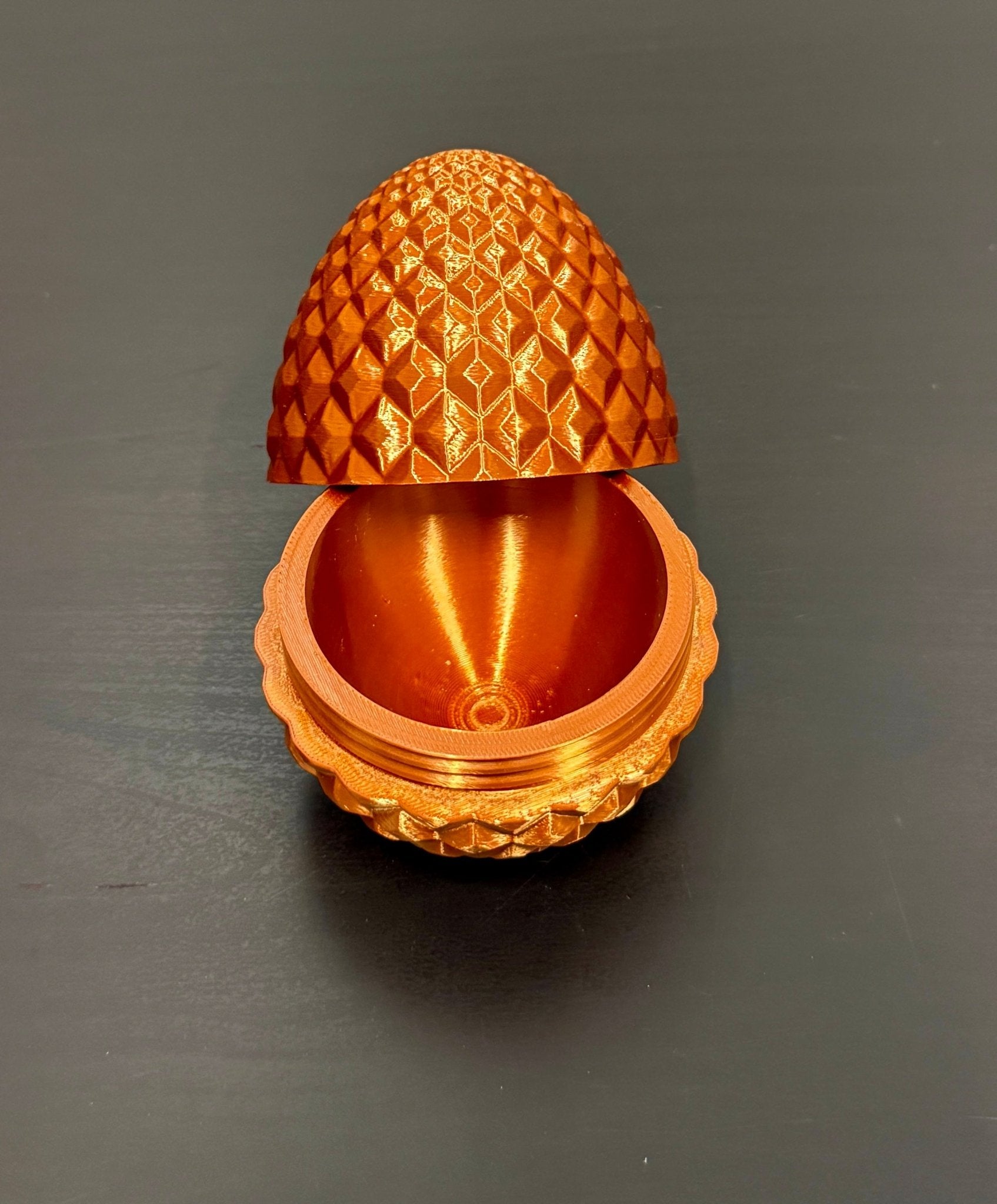 3D - Tulostettu DRAGONIX - Metallinhohtoinen Lohikäärmeen Muna (metallihohto) - PRINT NORDICA