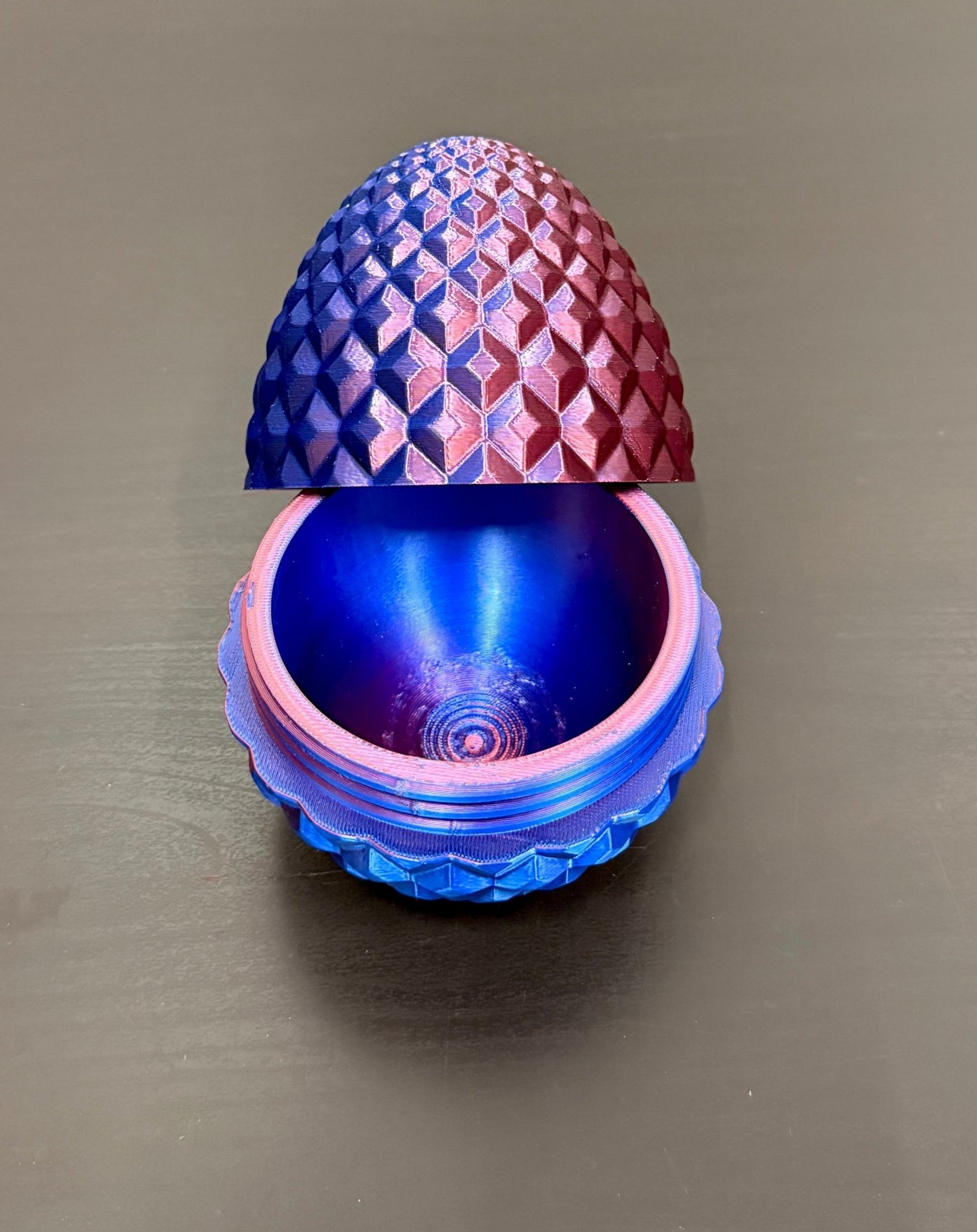 3D - Tulostettu DRAGONIX - Metallinhohtoinen Lohikäärmeen Muna (metallihohto) - PRINT NORDICA