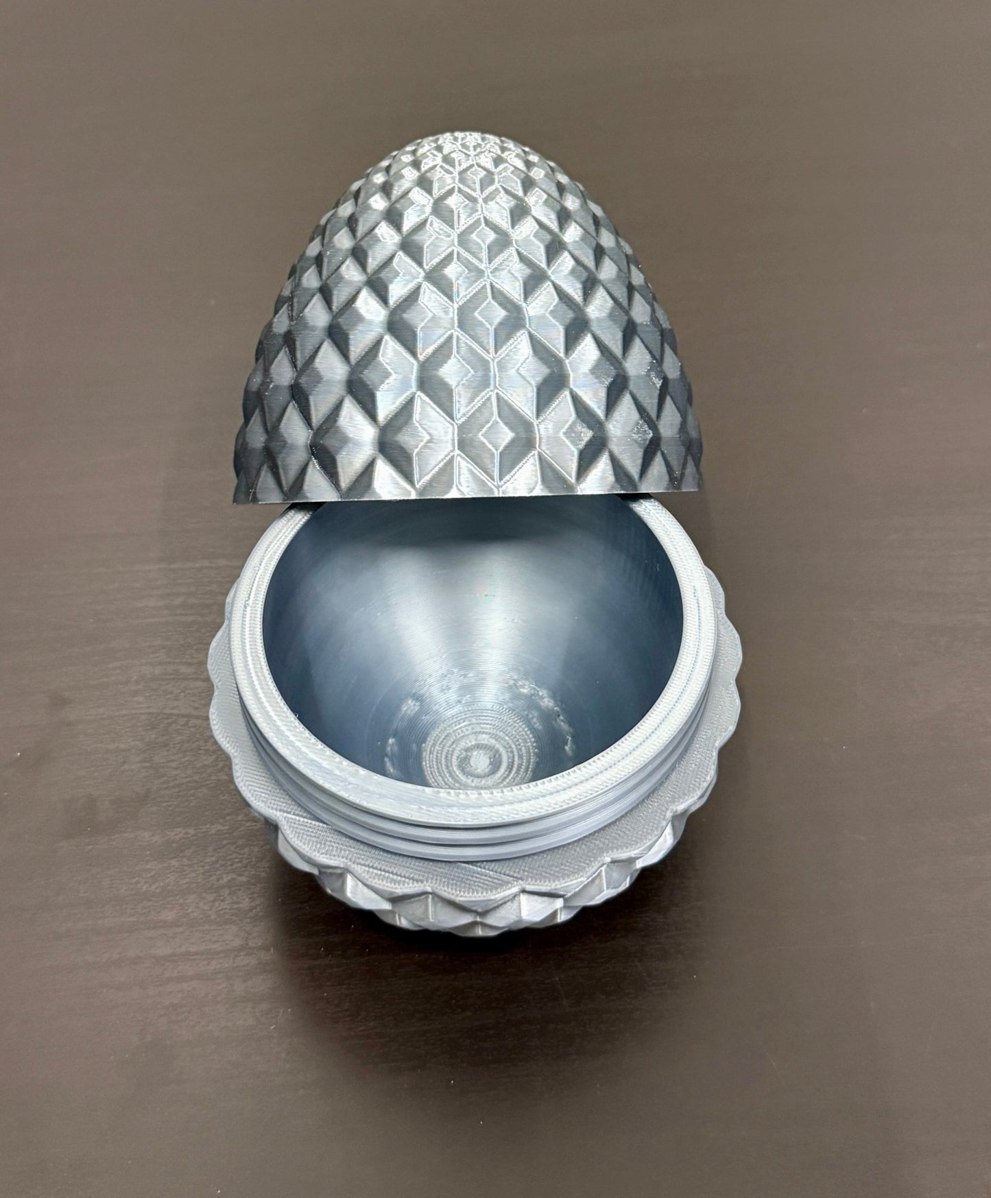 3D - Tulostettu DRAGONIX - Metallinhohtoinen Lohikäärmeen Muna (metallihohto) - PRINT NORDICA