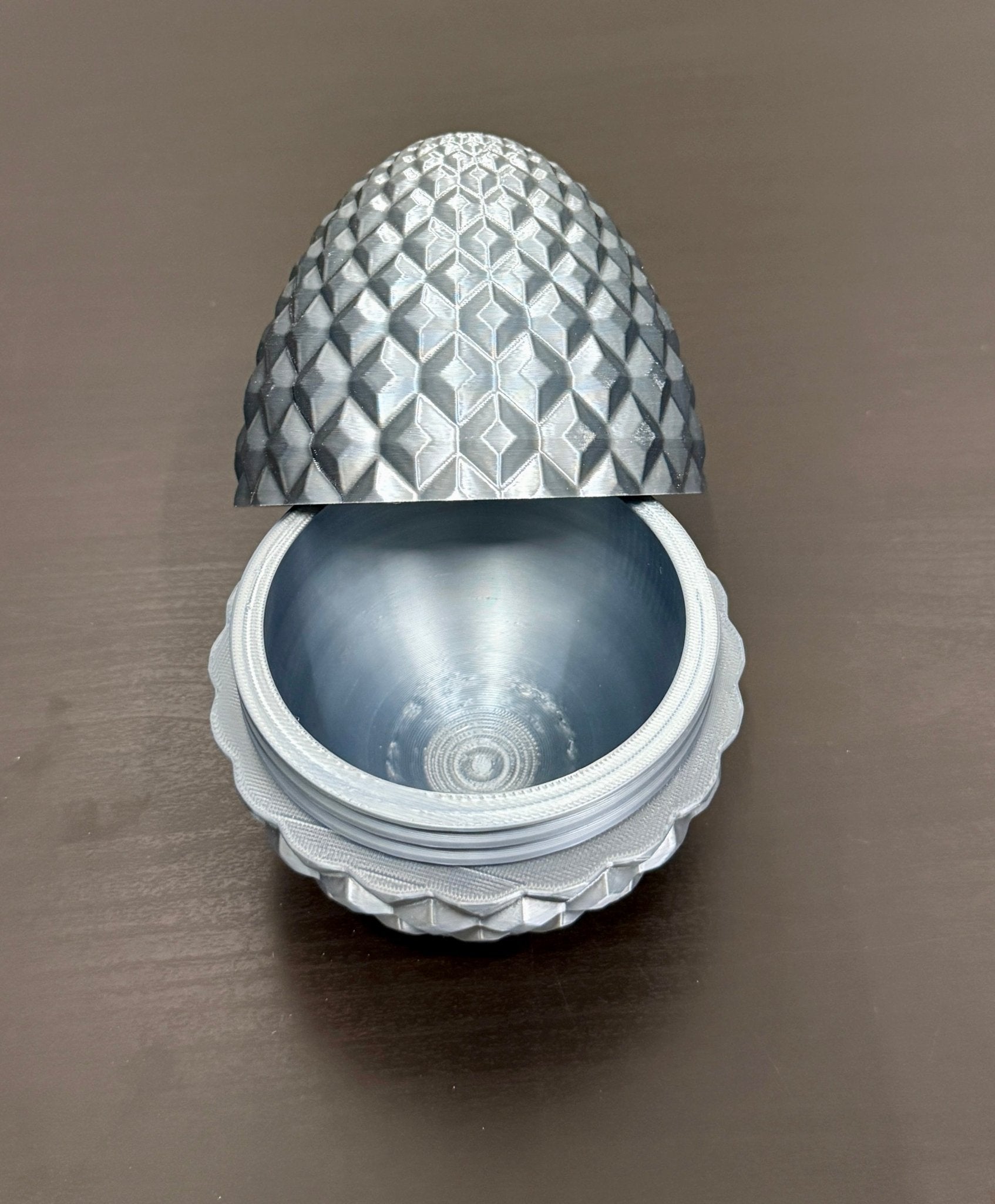 3D - Tulostettu DRAGONIX - Metallinhohtoinen Lohikäärmeen Muna (metallihohto) - PRINT NORDICA