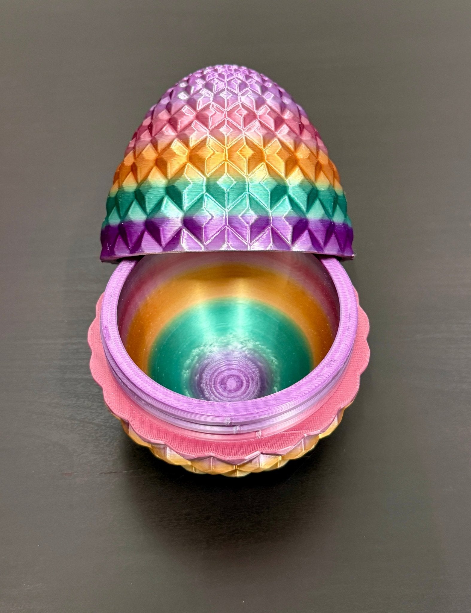 3D - Tulostettu DRAGONIX - Metallinhohtoinen Lohikäärmeen Muna (metallihohto) - PRINT NORDICA