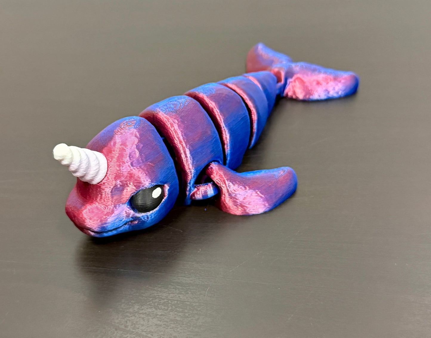 3D - Tulostettu DRAGONIX - "Onni" Fidget Sarvivalas 20/24cm - PRINT NORDICA