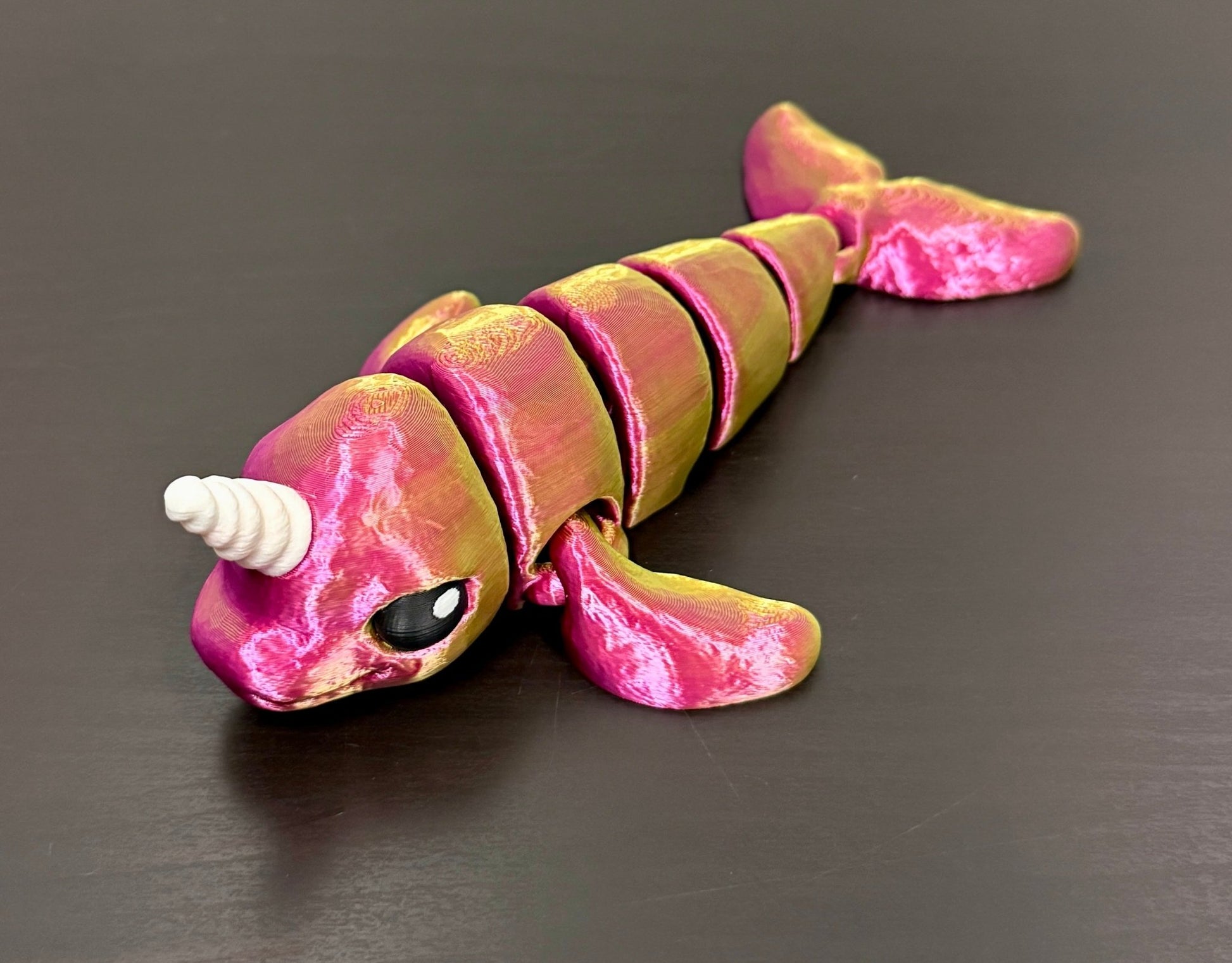 3D - Tulostettu DRAGONIX - "Onni" Fidget Sarvivalas 20/24cm - PRINT NORDICA