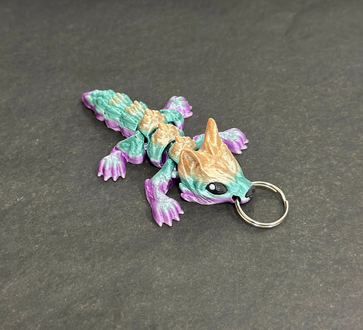 3D - Tulostettu ”Urho” Susi - avaimenperä - PRINT NORDICA