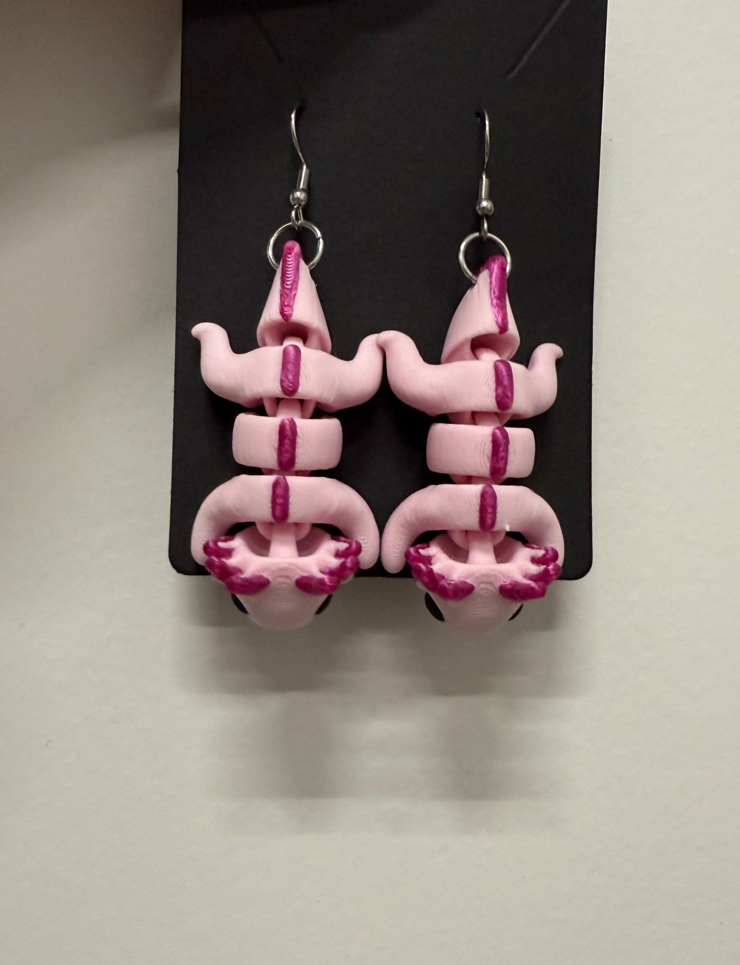 3D - Tulostetut Axolotli - Korvakorut - PRINT NORDICA