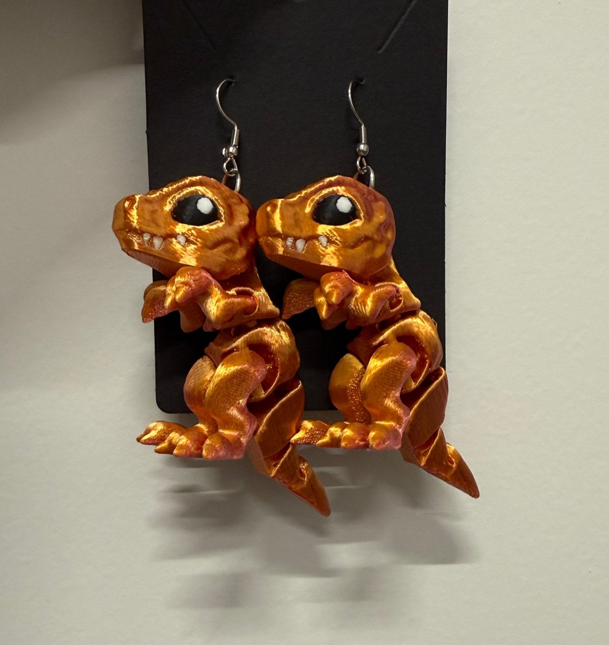 3D - Tulostetut Dinosaurus - Korvakorut - PRINT NORDICA