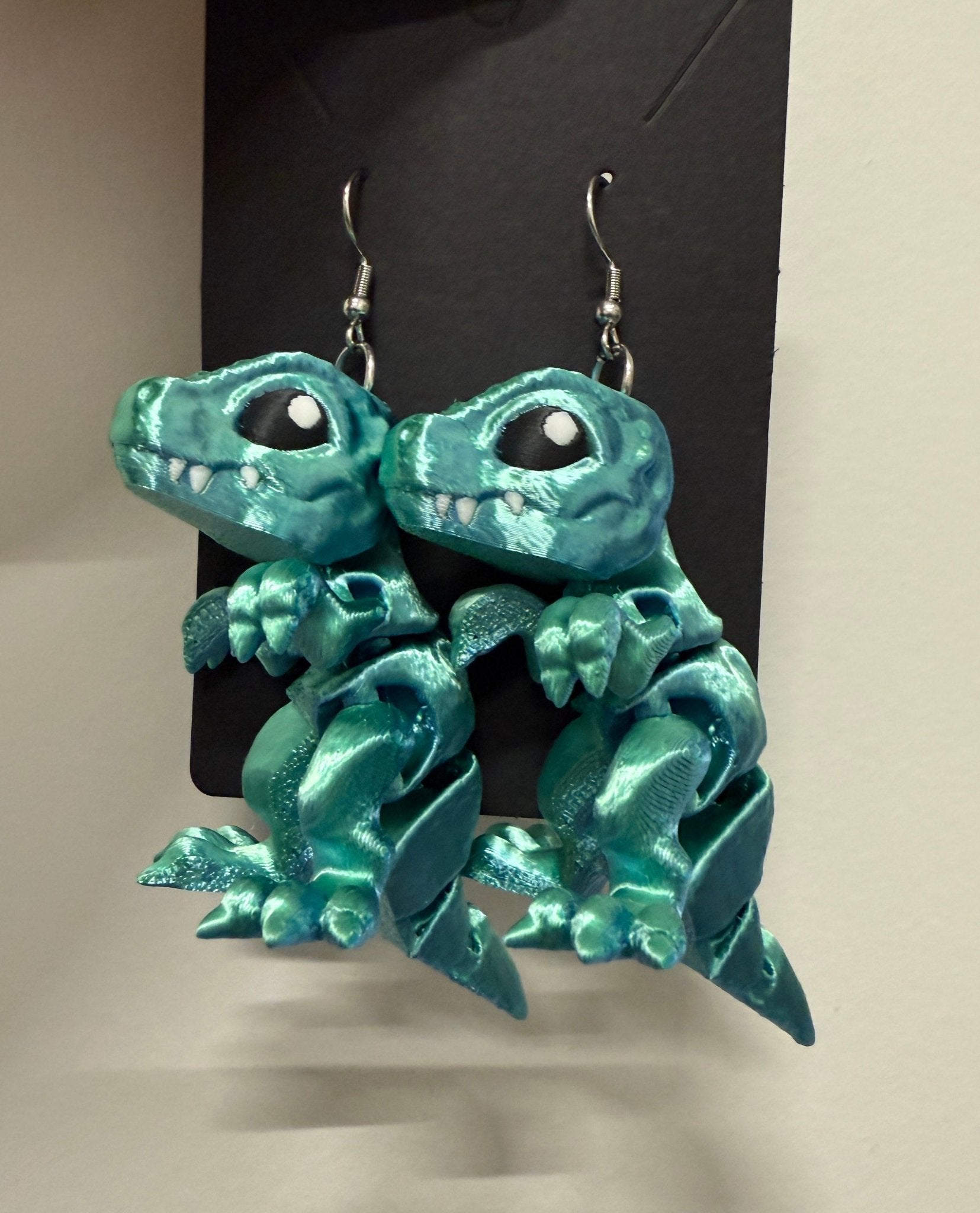 3D - Tulostetut Dinosaurus - Korvakorut - PRINT NORDICA