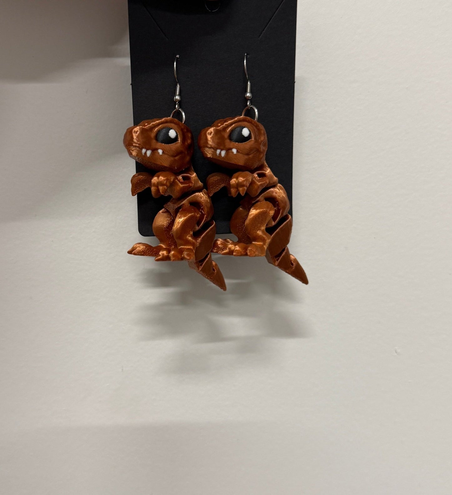 3D - Tulostetut Dinosaurus - Korvakorut - PRINT NORDICA