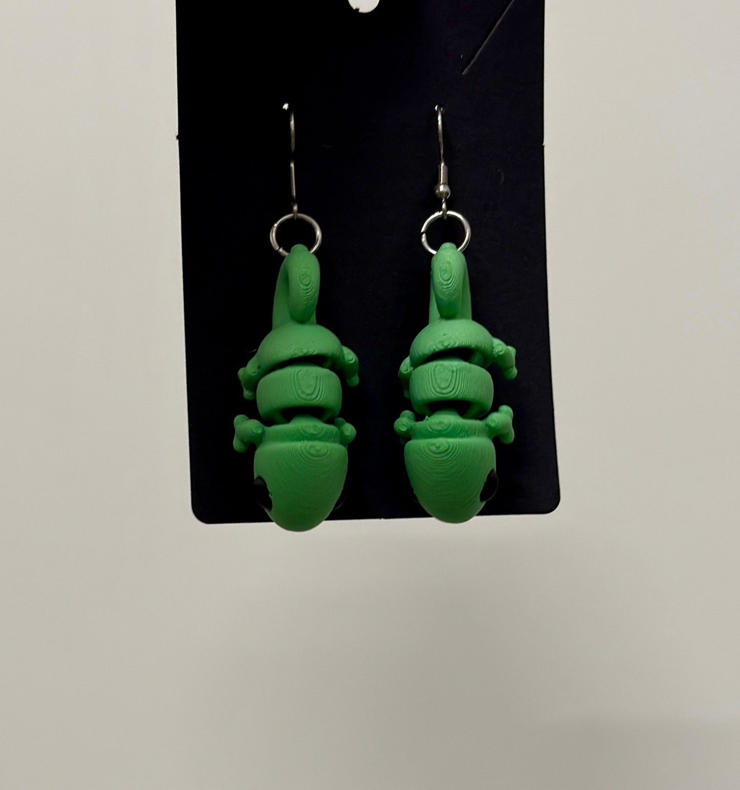 3D - Tulostetut Kameleontti - Korvakorut - PRINT NORDICA