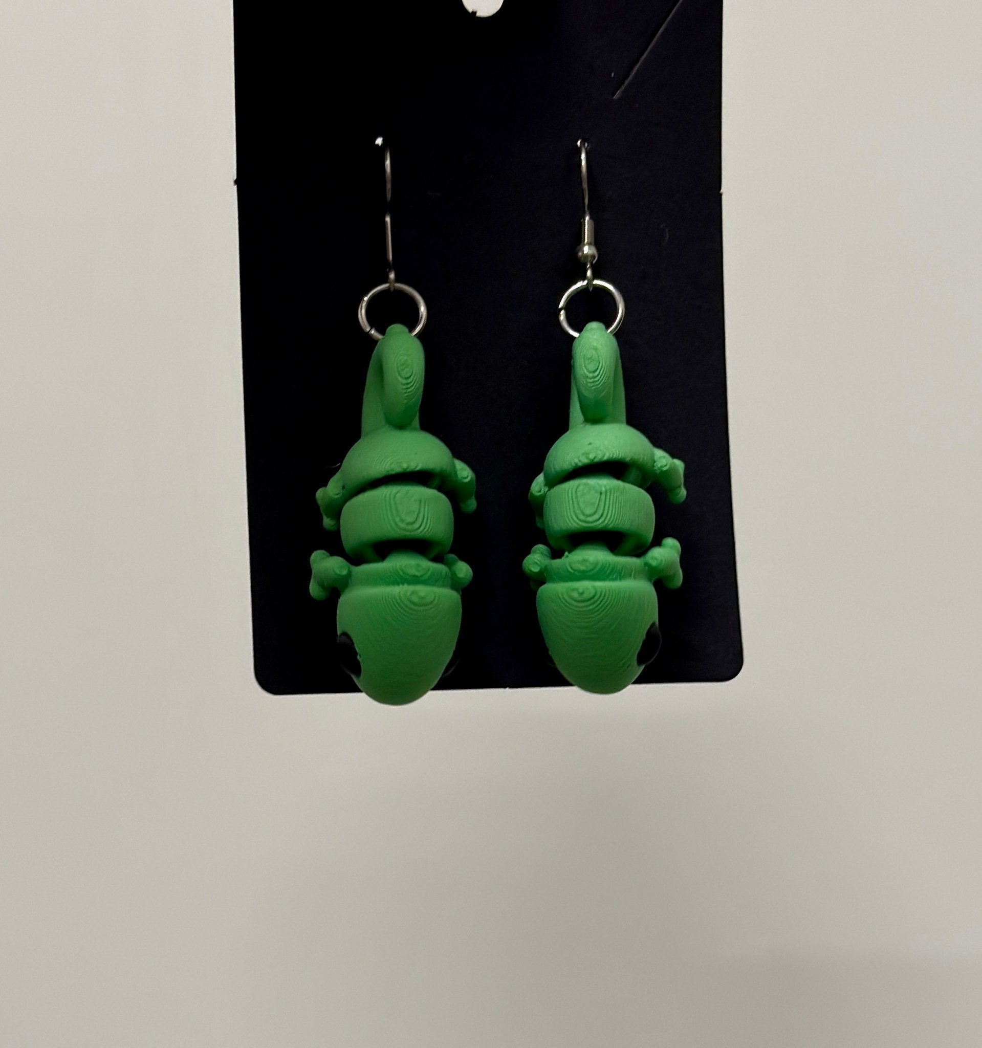 3D - Tulostetut Kameleontti - Korvakorut - PRINT NORDICA