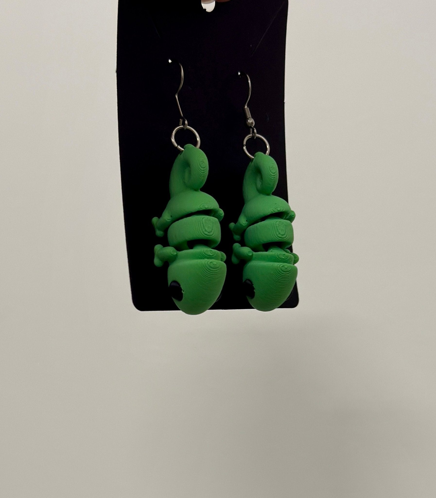 3D - Tulostetut Kameleontti - Korvakorut - PRINT NORDICA