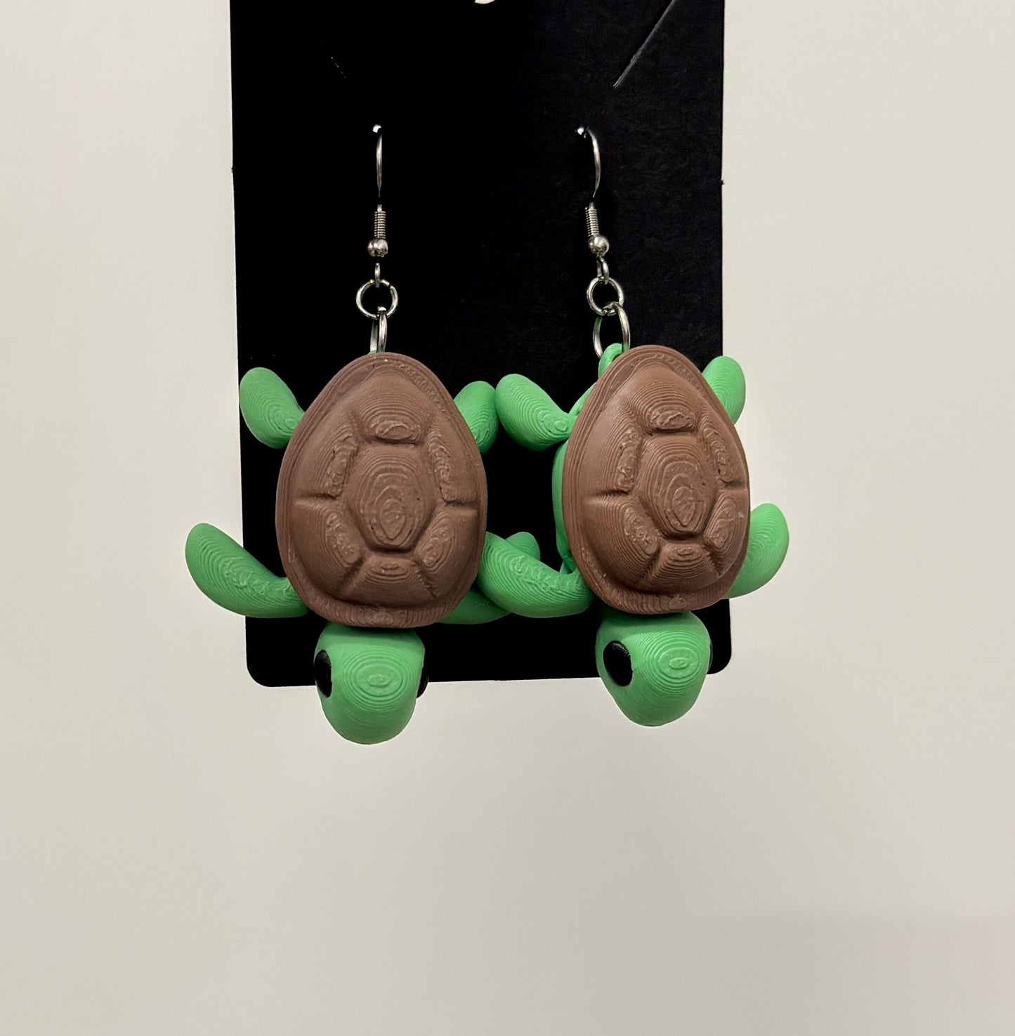 3D - Tulostetut Kilpikonna - Korvakorut - PRINT NORDICA