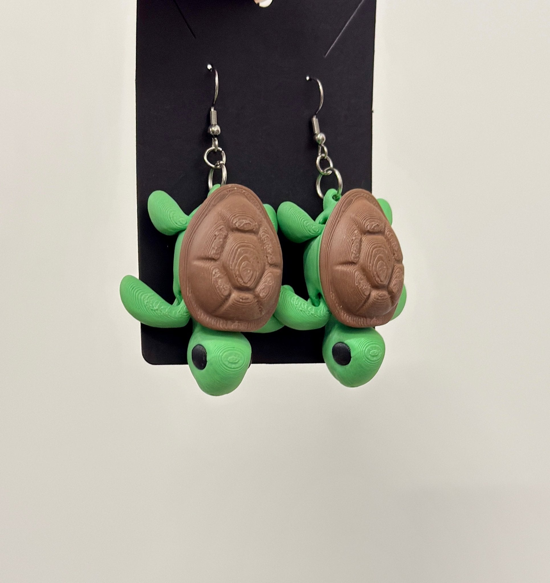 3D - Tulostetut Kilpikonna - Korvakorut - PRINT NORDICA