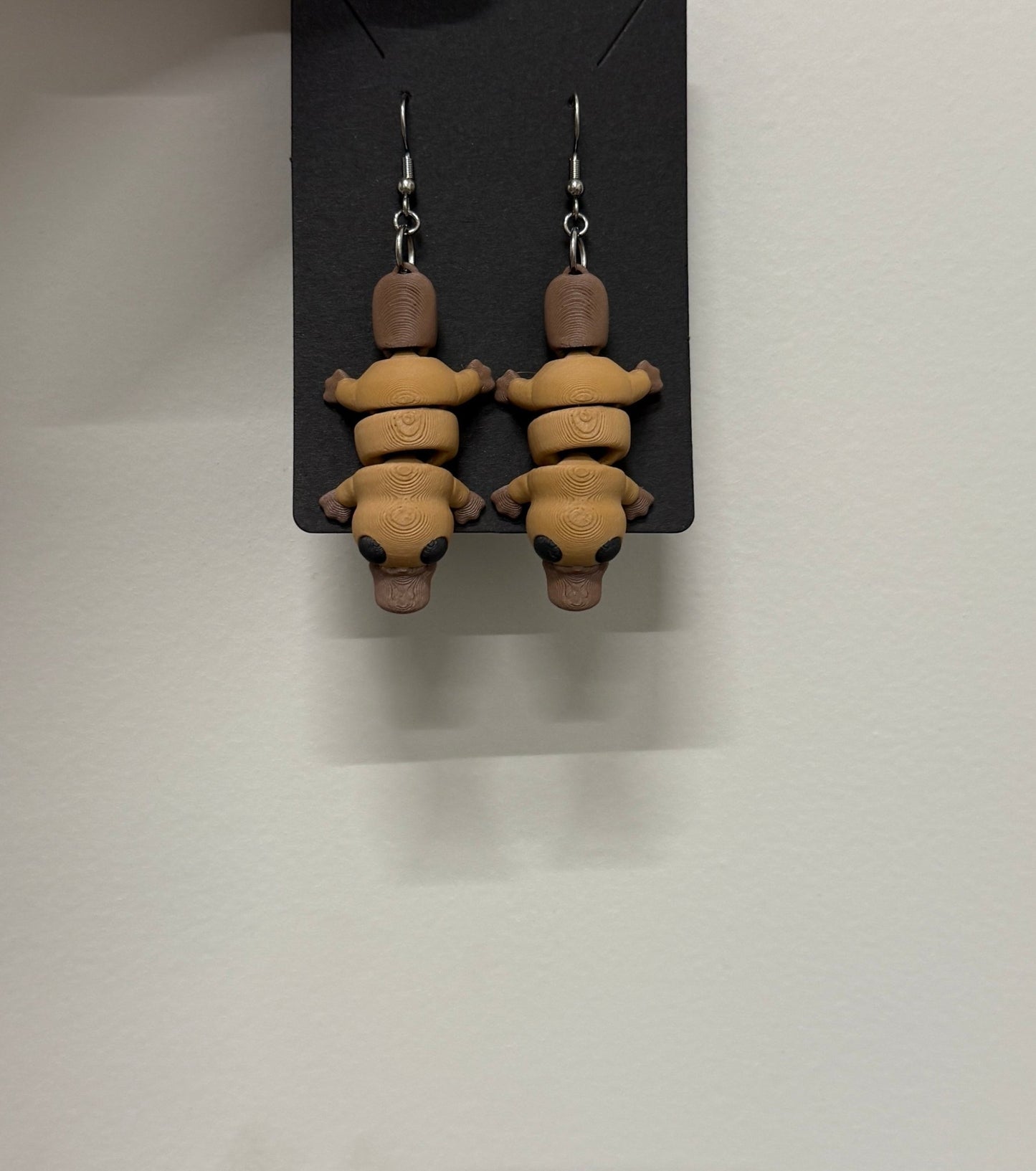 3D - Tulostetut Vesinokkaeläin - Korvakorut - PRINT NORDICA