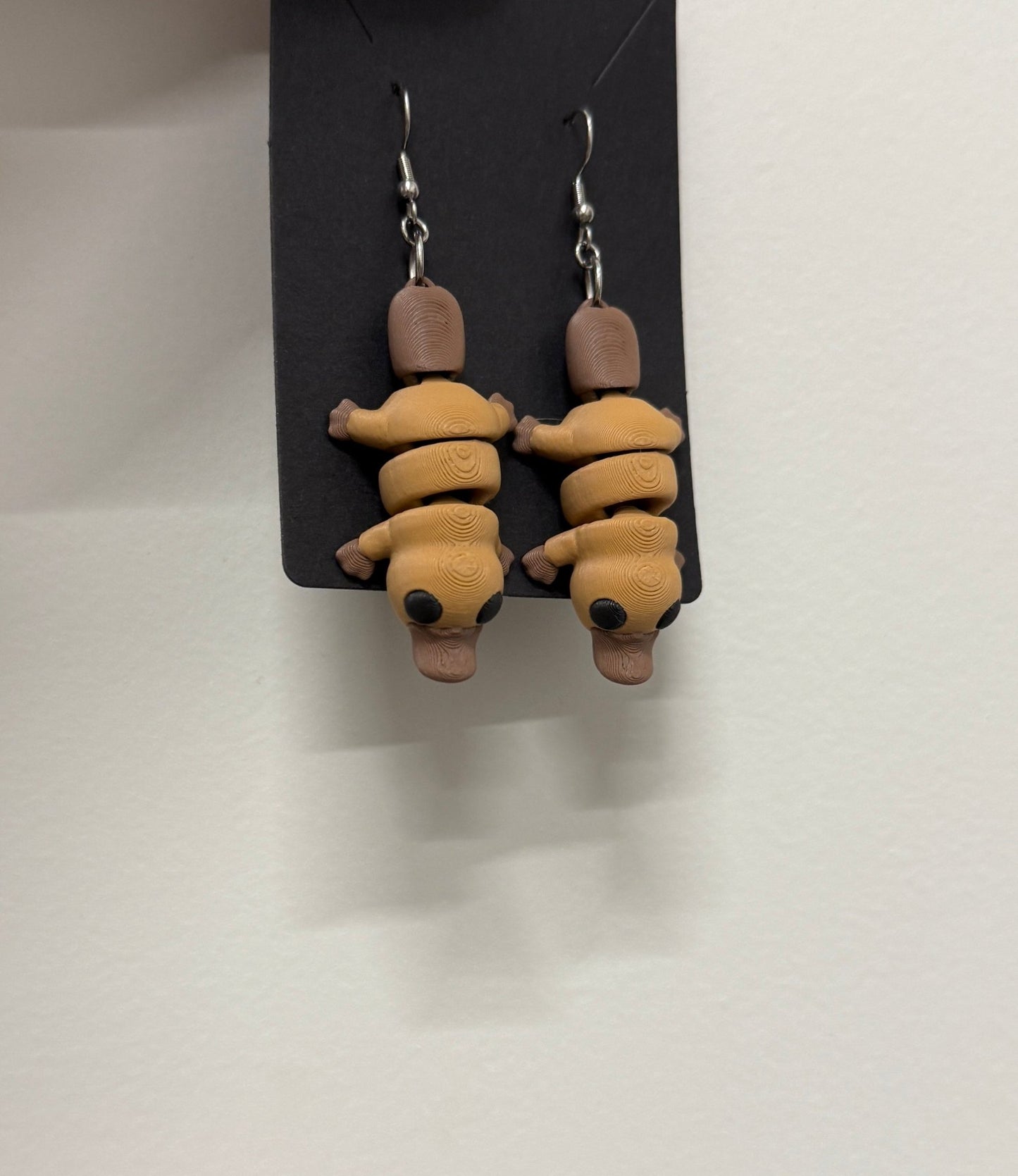 3D - Tulostetut Vesinokkaeläin - Korvakorut - PRINT NORDICA