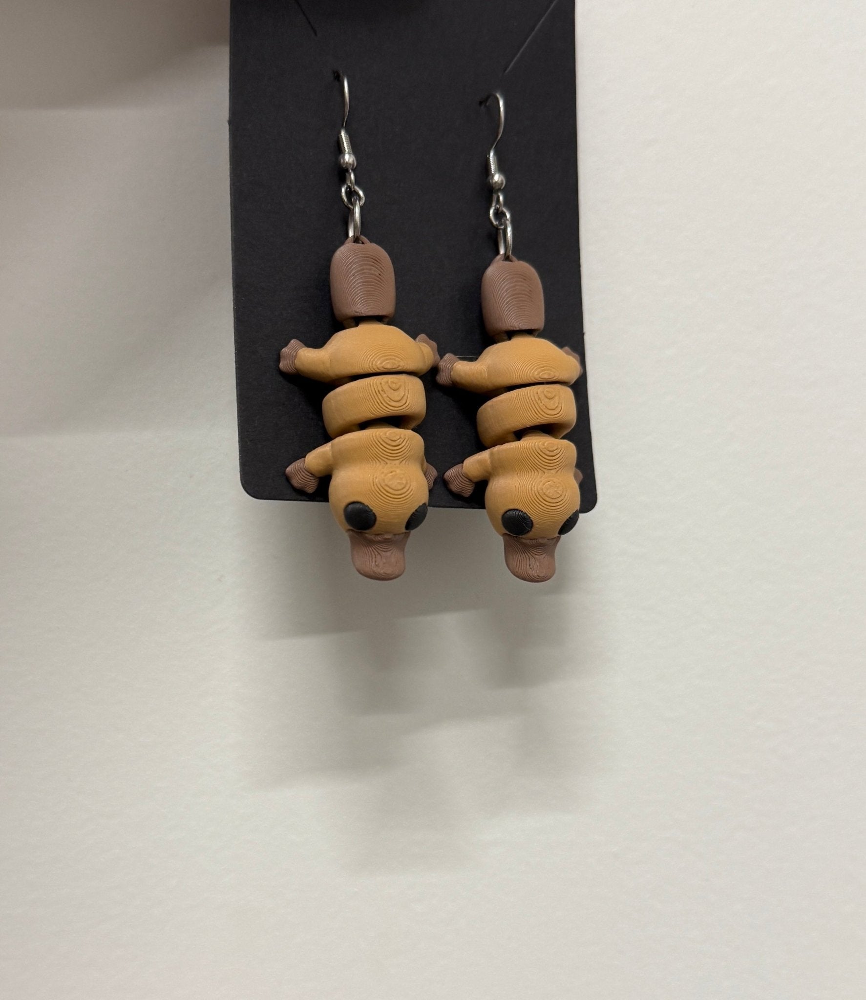 3D - Tulostetut Vesinokkaeläin - Korvakorut - PRINT NORDICA