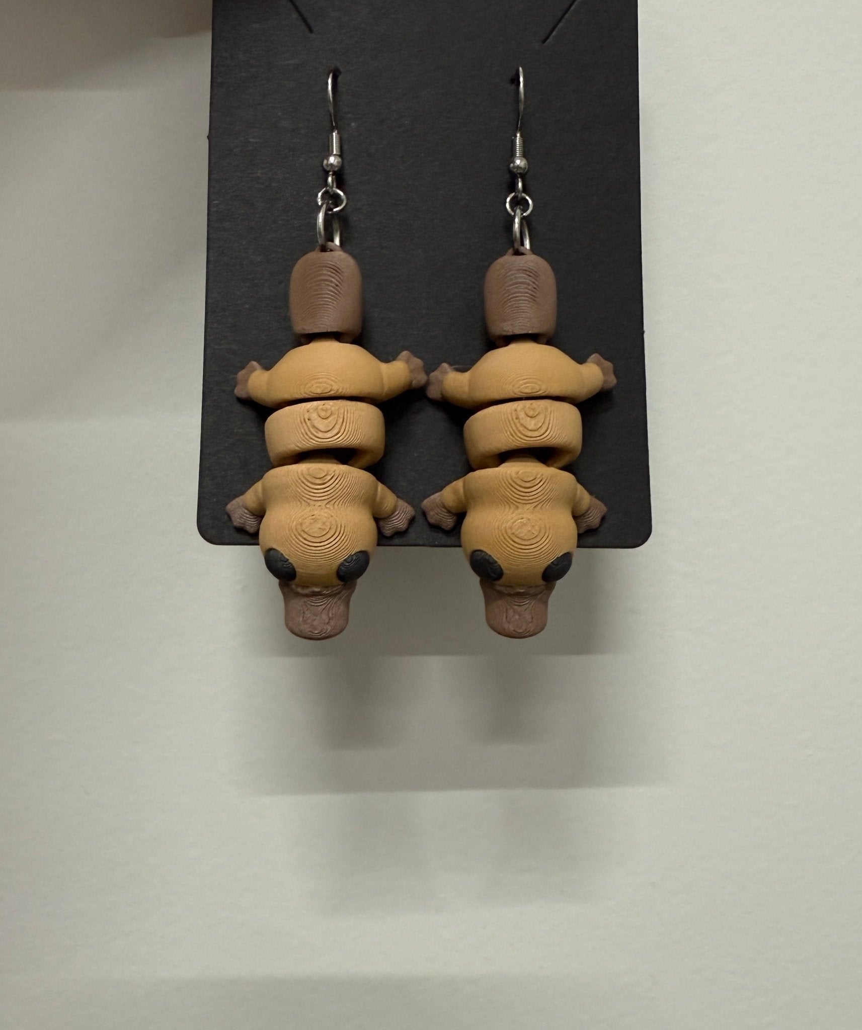 3D - Tulostetut Vesinokkaeläin - Korvakorut - PRINT NORDICA