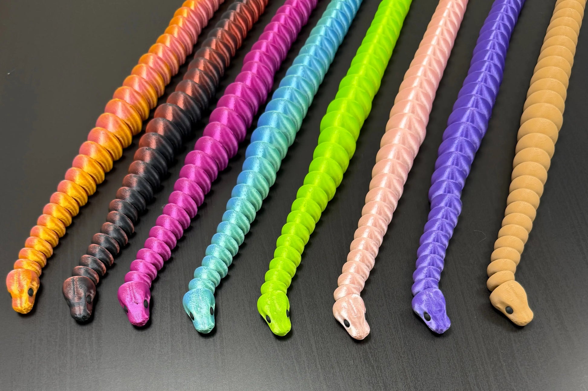 DRAGONIX - Fidget Käärme 54cm PRINT NORDICA OY