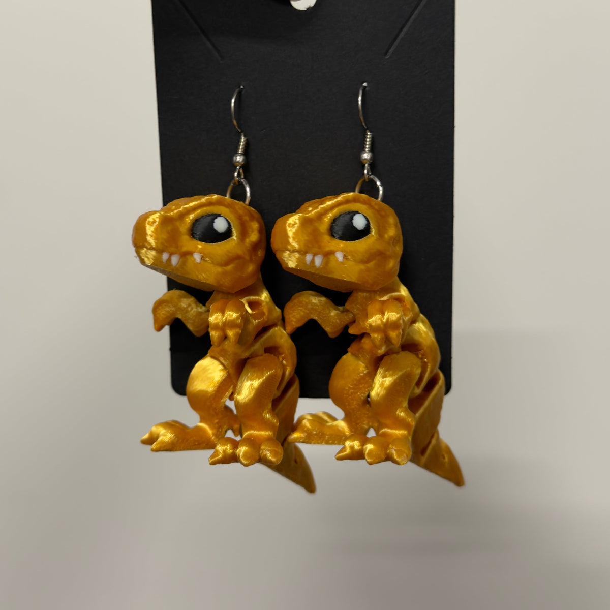 3D-Tulostetut Dinosaurus-Korvakorut PRINT NORDICA