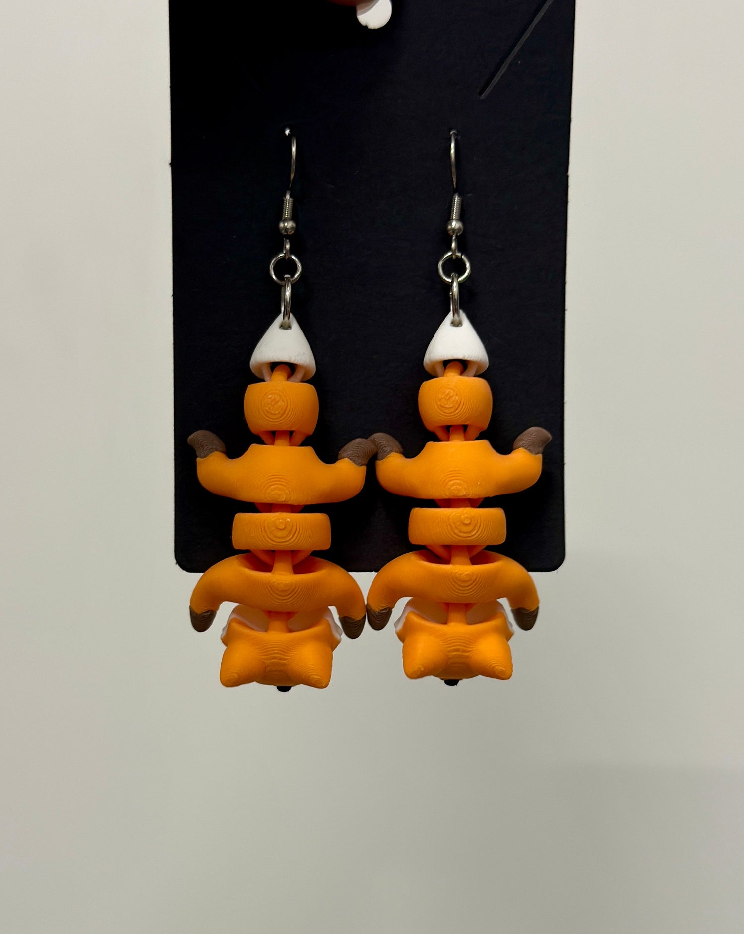 3D-Tulostetut Kettu-Korvakorut PRINT NORDICA