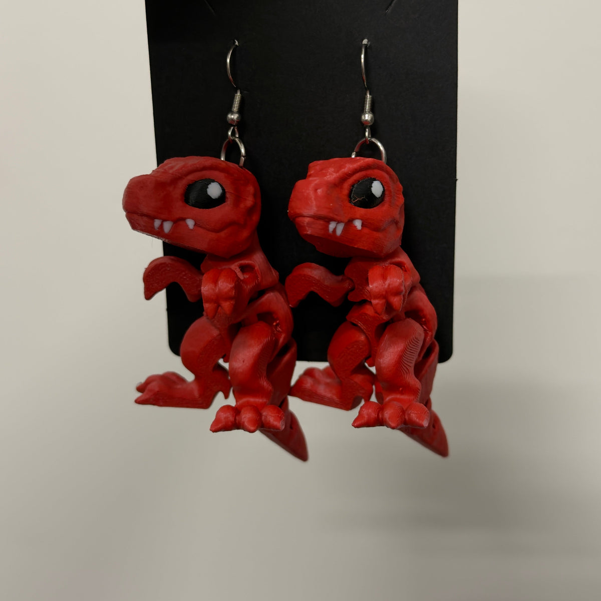 3D-Tulostetut Dinosaurus-Korvakorut PRINT NORDICA