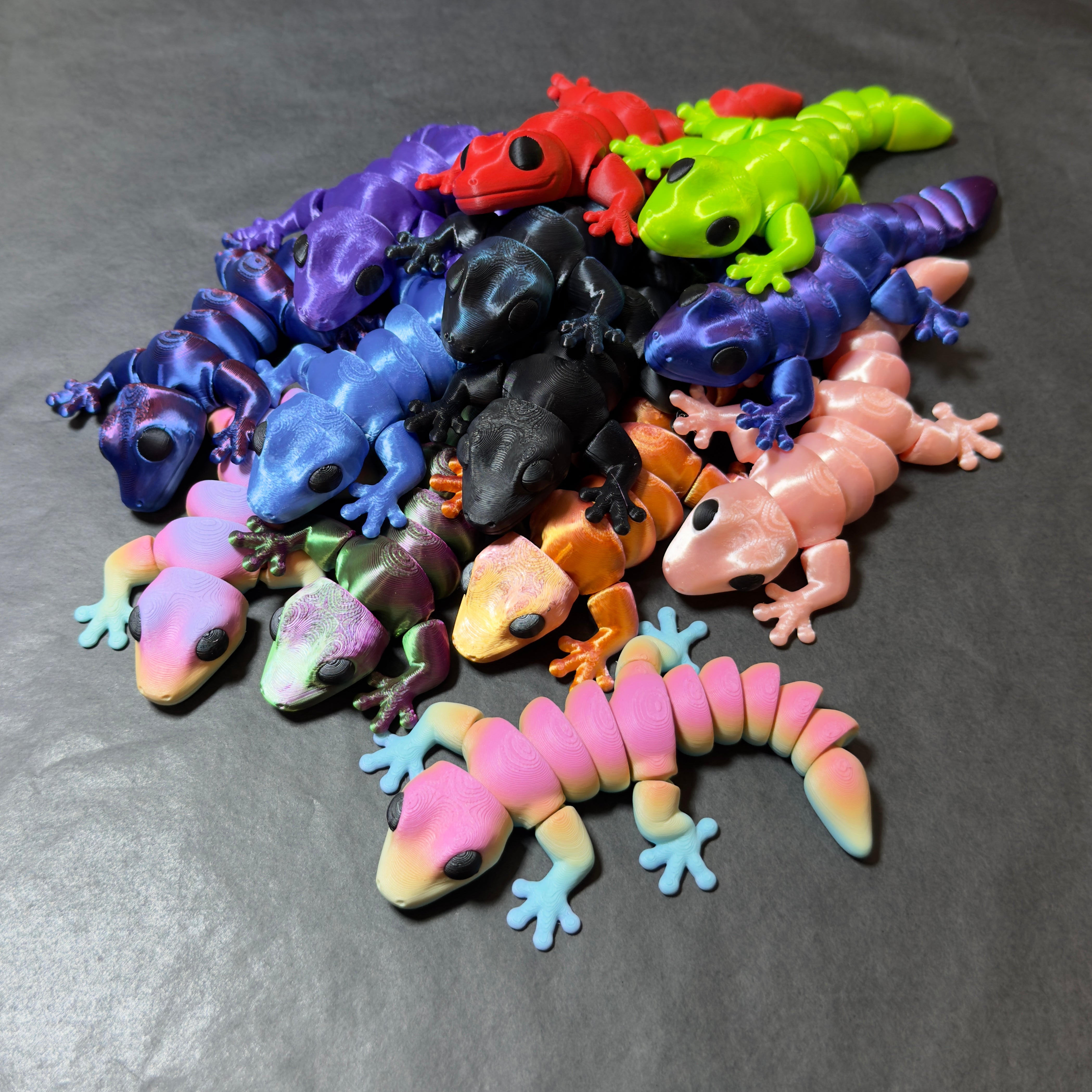 3D-Tulostettu Fidget Gekko PRINT NORDICA